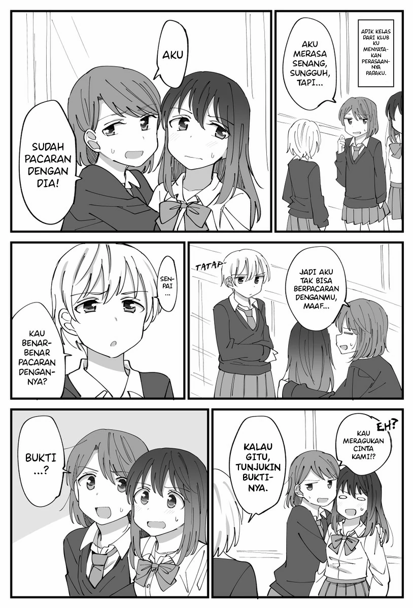 Hontou wa Tsukiatte Nai Onnanoko no Yuri.